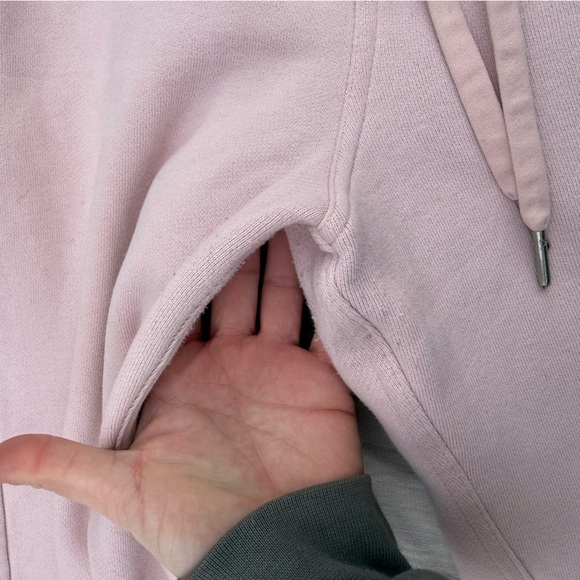 Lululemon Scuba High-Rise Jogger *Fleece 28" in Pink Mist, Size 6 - Picture 2 of 9